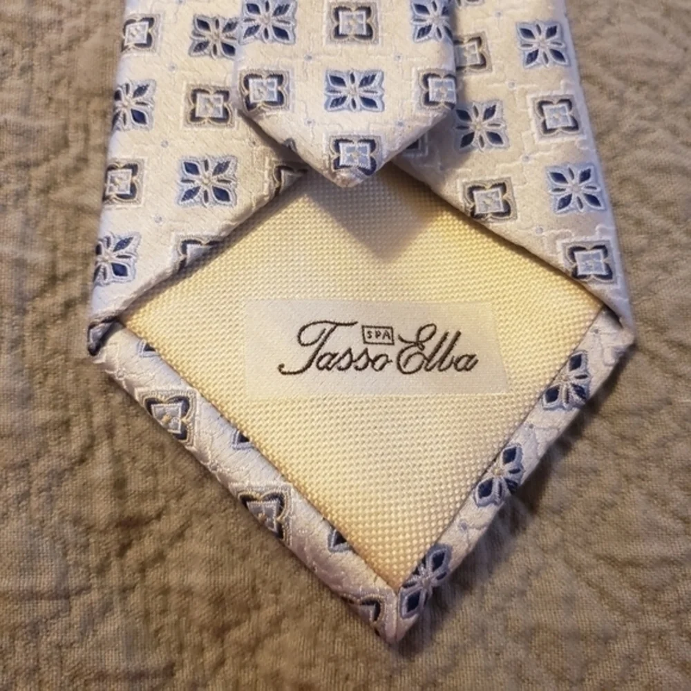 Spa Tasso Elba‎ 100% Silk tie